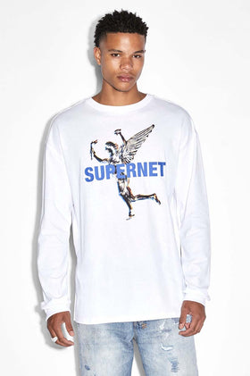 Ksubi Rolls Kash LS Tee - Tru White